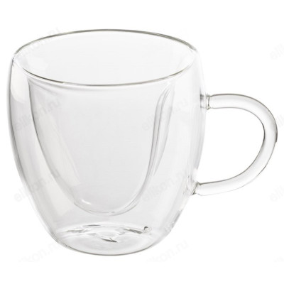 Кружка стекло двойная 300мл LEONORD AROMA 103490 сердце-5