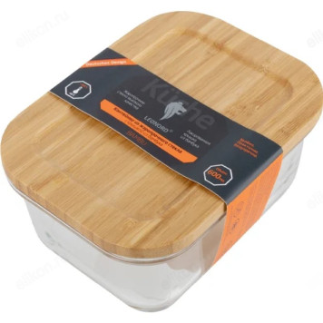 Контейнер стекло Leonord BAMBU 106022-2
