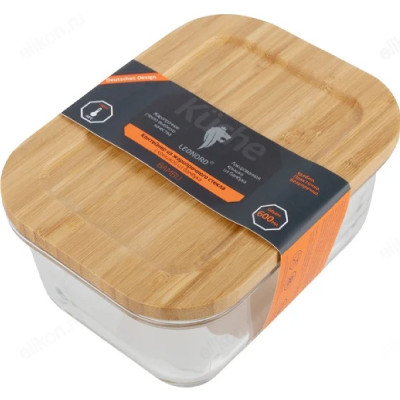 Контейнер стекло Leonord BAMBU 106022-2
