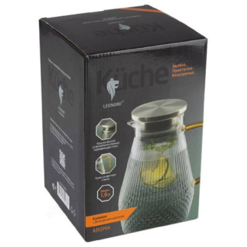 Кувшин стекло LEONORD AROMA 1.6л 106478-3