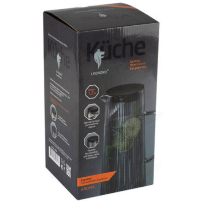 Кувшин стекло LEONORD AROMA 1.2л 106482-2