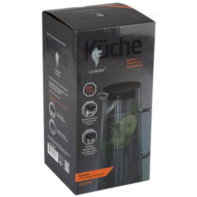 Кувшин стекло LEONORD AROMA 1.2л 106482-3