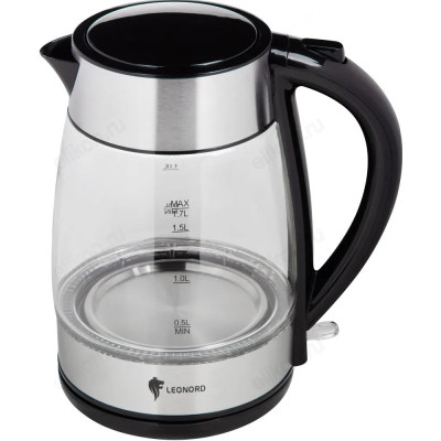 Чайник стеклянный LEONORD LE-1513 1,7л 107165-2