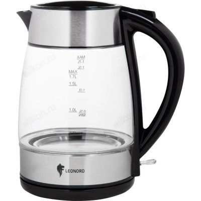 Чайник стеклянный LEONORD LE-1513 1,7л 107165-3