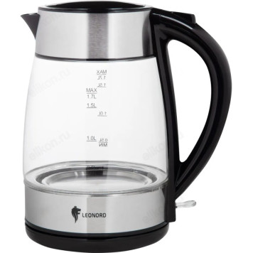 Чайник стеклянный LEONORD LE-1513 1,7л 107165