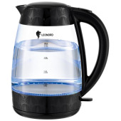 Чайник электрический LE-1519 черный LEONORD 107956
