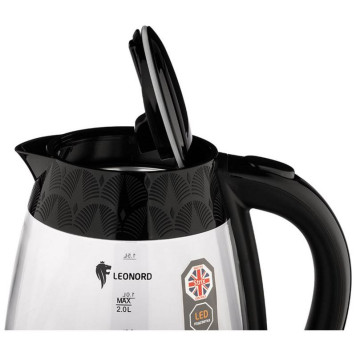 Чайник электрический LE-1519 черный LEONORD 107956-4