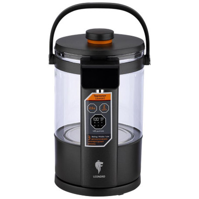 Термопот LE-1539 серый LEONORD 108313-4