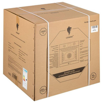 Духовой шкаф встраиваемый электрический LEO-60004S LEONORD 109594-3