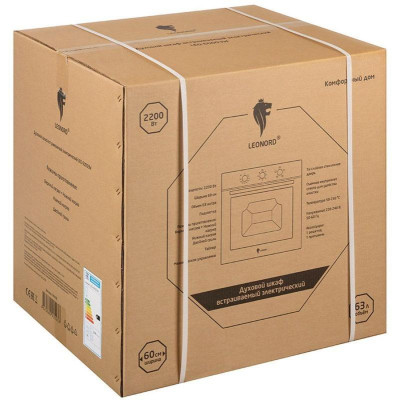 Духовой шкаф встраиваемый электрический LEO-60003W LEONORD 109596-5