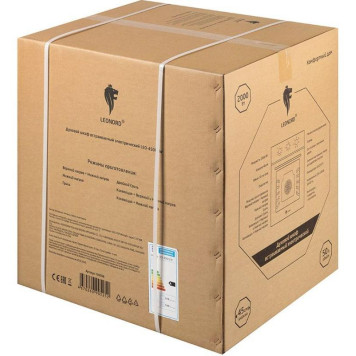Духовой шкаф встраиваемый электрический LEO-45002W (109600) LEONORD 109598-3