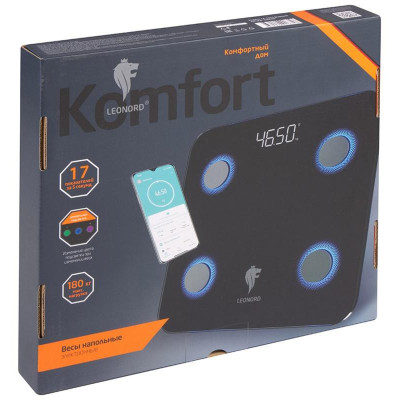 Весы напольные LE-1273 Bluetooth LEONORD 109929-5