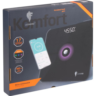 Весы напольные LEONORD LE-1274 Bluetooth (109930)-5