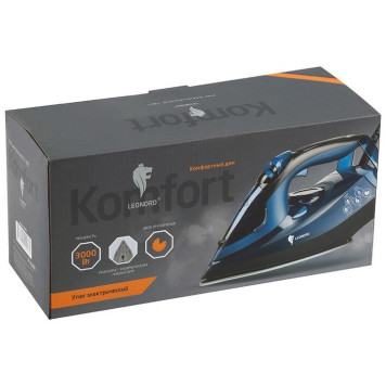 Утюг LE-1801 черно-синий LEONORD 270079-5