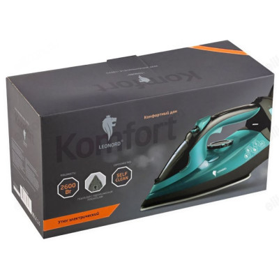 Утюг LEONORD LE-1807U 2600Вт (270100) беспроводной бирюз.-4