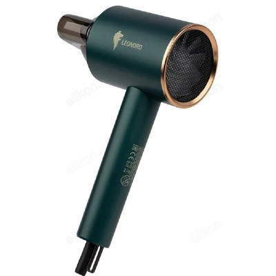 Фен Leonord LE-1208, зеленый, 1800 Вт-2
