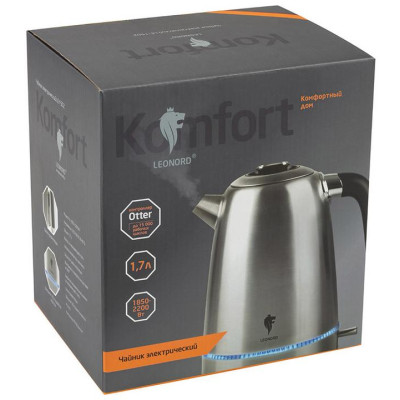 Чайник электрический стальной (104860) LEONORD LE-1502-3