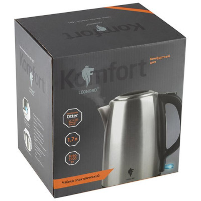 Чайник электрический стальной (104863) LEONORD LE-1505-3