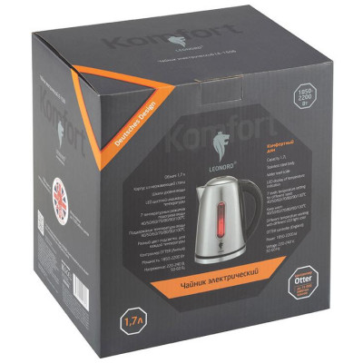Чайник электрический стальной (104864) LEONORD LE-1506