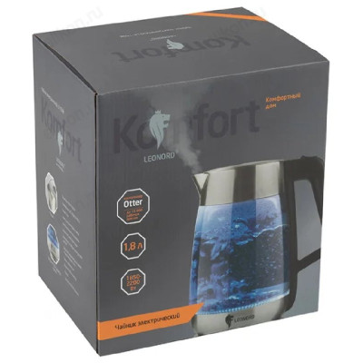 Чайник стеклянный LEONORD LE-1508 1,8л 104866-6