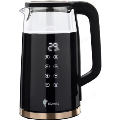 Чайник металлический LEONORD LE-1511 черный 106178-1