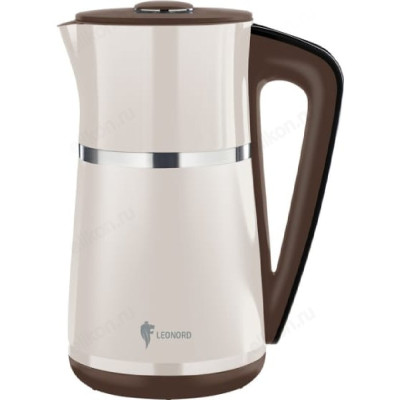 Чайник электрический Leonord LE-1512, бежевый, 1.7 л-1