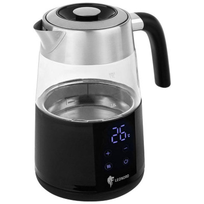 Чайник электрический черный (109685) LEONORD LE-1525-5