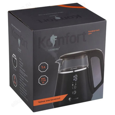 Чайник стеклянный LEONORD LE-1534 1л 107829-3