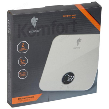 Весы кухонные LEONORD LE-1713 (108266) 5кг-2