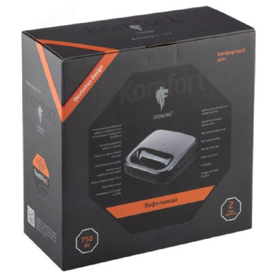 Вафельница LEONORD LE-1714 105547 венские вафли-3