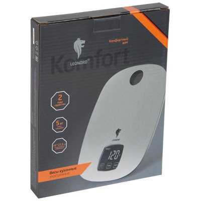 Весы кухонные электронные (108267) LEONORD LE-1716-2