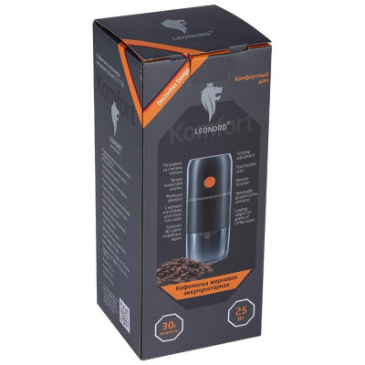 Кофемолка LE-1734 черная (106669) LEONORD LE-1734-Black-3