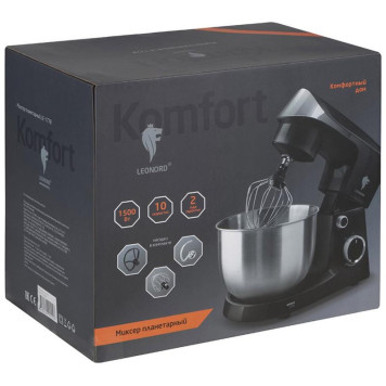 Миксер планетарный белый (108982) LEONORD LE-1778-4