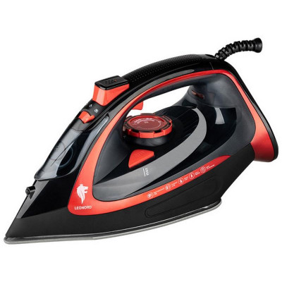 Утюг LE-1805 красно-черный (270090) LEONORD LE-1805r