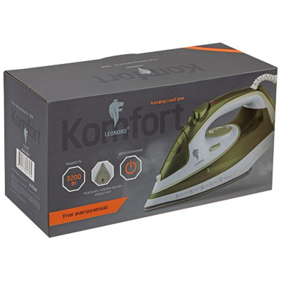 Утюг LE-1808 оливковый (108251) LEONORD LE-1808олив-1