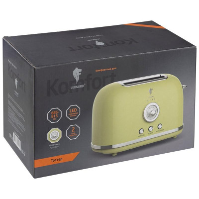 Тостер RETRO (107478) LEONORD LE-1906/1-3