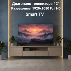 Телевизор 42" SmartTV LERAN 42SN7700