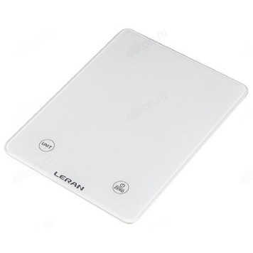 Весы кухонные LERAN EKS MARBLE LINE WHITE-1