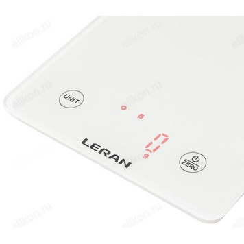 Весы кухонные LERAN EKS MARBLE LINE WHITE-2