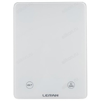 Весы кухонные LERAN EKS MARBLE LINE WHITE