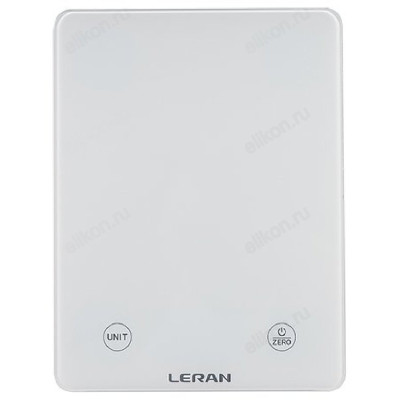 Весы кухонные LERAN EKS MARBLE LINE WHITE