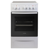 Плита стеклокерамическая LERAN ECC 2614 W, 4 конфорки