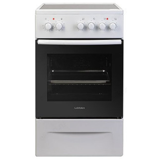 Плита стеклокерамическая LERAN ECC 2614 W, 4 конфорки