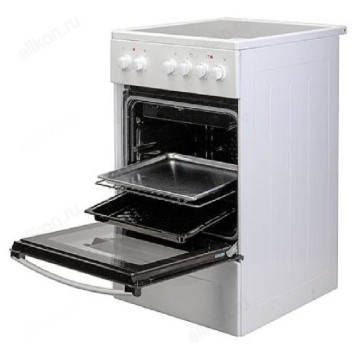 Плита стеклокерамическая LERAN ECC 2614 W, 4 конфорки-4