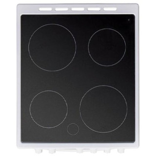 Плита стеклокерамическая LERAN ECC 2614 W, 4 конфорки-6