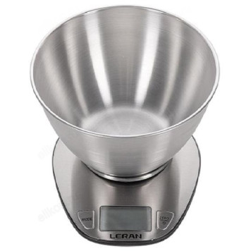 Весы кухонные LERAN EK4350 с мет.чашей электронные-1