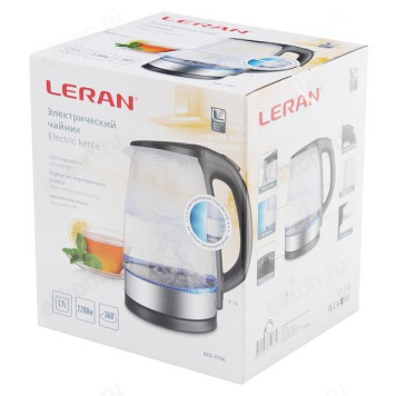 Чайник стеклянный LERAN EKG-1756 1,7л-3