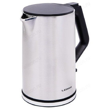 Чайник металлический LERAN EKM-1575DW 1,5л дв.стенки-1