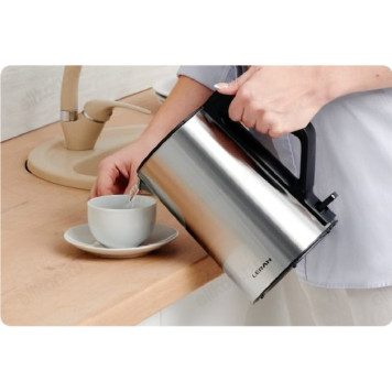 Чайник металлический LERAN EKM-1575DW 1,5л дв.стенки-8