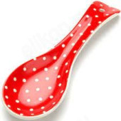 Подставка для ложки LR25863 Красный узор Подставка для ложки LR25863 Красный узор